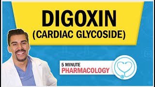 Pharmacology - Digoxin l Cardiac Glycoside - for Registered Nurse RN & PN NCLEX