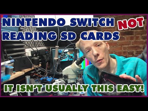 I NEVER Get The Easy Jobs... Usually! Nintendo Switch Not Reading SD Cards. Can I Fix It?