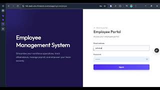 How i Builts & Deploy Full Stack Employee Management System in React js | MERN Stack Project 2026