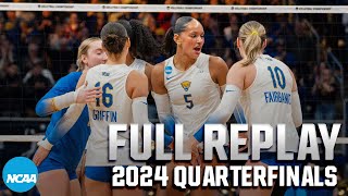 Pittsburgh vs. Kentucky: 2024 NCAA volleyball tournament quarterfinals | FULL REPLAY