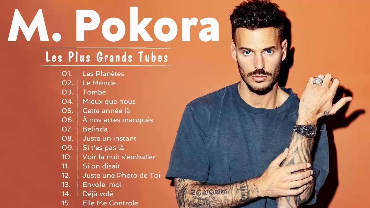 Les Meilleurs Chansons M. Pokora | Chansons Plus Réussies M. Pokora ...