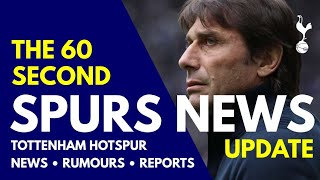 THE 60 SECOND SPURS NEWS UPDATE: Franck Kessié, Doherty "The Second Half Was The Real Us!", Kane