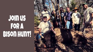 Tribal bison hunt program!