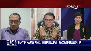 Pantun Hasto Sebut Mahfud dan RK, PDIP: Bisa jadi Representasi Megawati