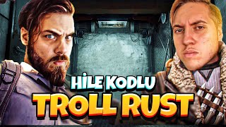 Elraenn ve RRaenee Hile Koduyla Ekibi Trollüyor - Rust Bedwars