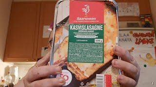 Hampaaton läski syö: Osa 1346 - Saarioinen Kasvislasagne