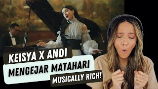 Keisya Levronka, Andi Rianto - Mengejar Matahari (Official Music Video) | REACTION!!