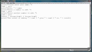 Infinite Skills: Ruby Programming 5 - Exercise 1