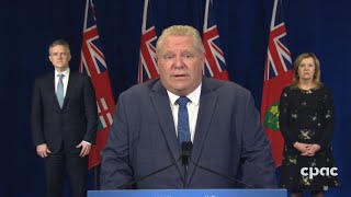 Ontario Premier Doug Ford provides COVID-19 update – April 13, 2020