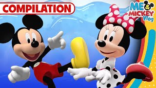 Mickey Mouse Summer Fun ☀️ | Me & Mickey | 30 Minute Compilation |  @disneyjunior