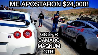 MI PRIMERA COPA DE ARRANCONES! GOLF R, GTR, CAMARO CON NITRO, MAGNUM $24,000 DE PREMIO!