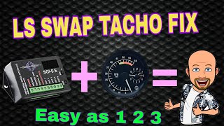 Ls swap - How to fix tacho not working