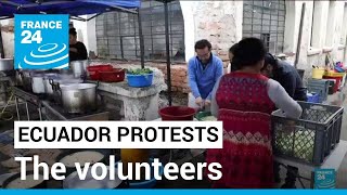 Ecuador protests: The volunteers resupplying indigenous anti-government activists • FRANCE 24