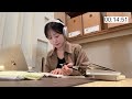 성수동 카페에서 같이 공부해요 ☕️ study with me for 2hr 30m with fireplace sound