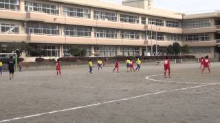 2014年11月2日 4年生練習試合 八王子CBX vs 青梅新町FC