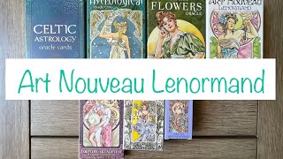 Art Nouveau Lenormand-アート ヌーヴォー ルノルマン-【ルノルマンカード紹介動画】#artnouveaulenormand #ルノルマンカード #アートヌーヴォールノルマン