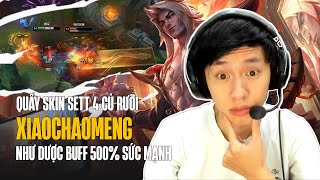 XIAOCHAOMENG's Sett 4 strategy beats Mordekaiser pros.