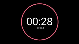 28 Second Countdown Timer / iPhone Timer Style