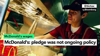 Mcdonald S Is Breaking Its Minimum Wage Pledge Workers Say