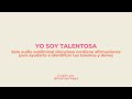 yo soy talentosa audio subliminal silencioso para identificar tus talentos y dones