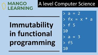 Understanding immutability in functional programming