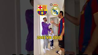 FC Barcelona 2011 vs Real Madrid 2017 #realmadridvsbarcelona #ronaldovsmessi #realmadrid2017 #futbol