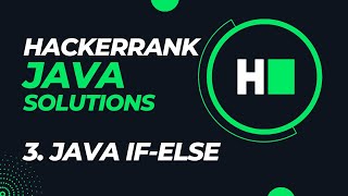 Hackerrank: Java Solutions - Day 3 || Java If-else