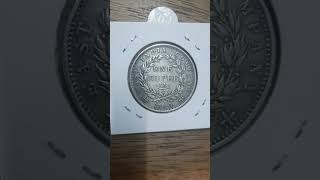 VICTORIA QUEEN 1840 INDIA 1 RUPEE silver coin #historical