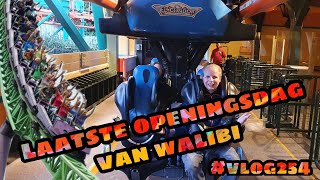 Laatste openingsdag van Walibi #vlog254