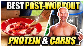 Post Workout Meal For Muscle Building | Protein Shakes Plus Carbs