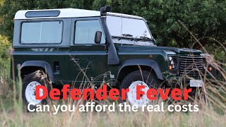 The Defender Rollercoaster: High Prices and Hidden Repairs fixing up an old Defender 90 Tdi