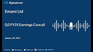 Emami Ltd Q3 FY2024-25 Earnings Conference Call