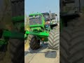 🔥Army car hydraulic⚡ best⚡ Tik Tok short💯 video monster car😮#short #video #tractor