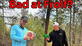 Are we bad at Frisbee golf?