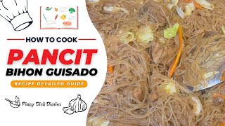 Pancit Bihon Guisado Recipe