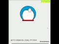 Drawing using python | turtle module 😸