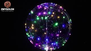 How to Create LED Balloons with Helium Tank - New Arrival Light Up Balloons with 8 Modes