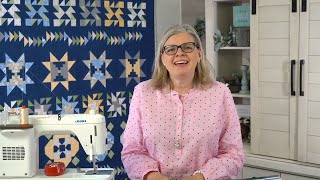 Behind the Seams: Sewcialites Block 24 live tutorial, New Lori Holt book, and more!