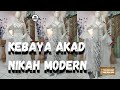 KEBAYA PENGANTIN MUSLIM MODERN | INSPIRASI BAJU AKAD NIKAH | COD bayar setelah sampai