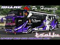 share Livery PO Haryanto tsalju 086 bus xhd rombak jb3 || bus simulator Indonesia V3.7.1