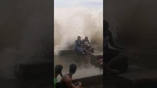 প্রবল জলোচ্ছ্বাস 🌊 দীঘার সৈকতে 🏖 #shorts #digha #sea #waves #viral