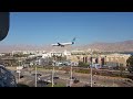 arkia 757 landing in eilat