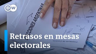 Argentinos acuden a las urnas para elegir los candidatos presidenciales