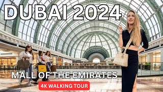 Mall of the Emirates Walking Tour [4k] 2024 | Mall of the emirates walk | Mall of the emirates dubai