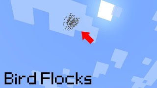 Flocking Simulation in Minecraft (Boids)