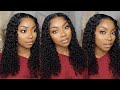 UNDETECTABLE LACE 5X5 DEEP WAVE WIG (Installation +Styling) | Luvme Hair