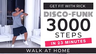 3000 Steps | Disco funk 70s 80s | Fun Walking Workout | Daily Workout At Home