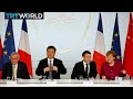 Xi Jinping meets with EU leaders in Paris | Money Talks