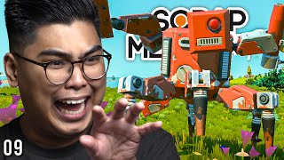 SINUGOD NG BOSS YUNG BASE! - Scrap Mechanic Survival - Part 09