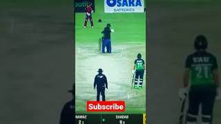 shahdab Khan fan enter the ground and hug him pak vs wi 2ODI in Multan cricket stadium🏟️ #shorts